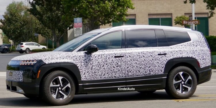 Hyundai IONIQ 9 XRT Test Mule Spotted in California