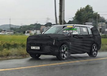 hyundai santa fe facelift spied healer tv 2