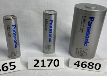 Panasonic Tesla 4680 battery cells