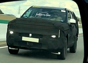 hyundai santa fe facelift headlights and drl led