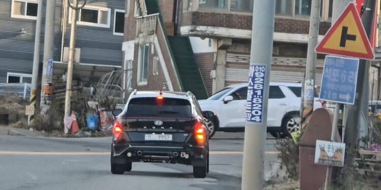 Hyundai crater test mule